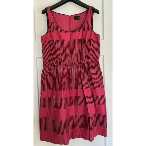 MAX AND CLEO DRESS SIZE 14 sleeveless womens cotton, lined EUC - Picture 1 of 8